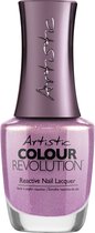 Artistic Nail Design Colour Revolution 'Trance the Night Away' (Licht Paarse Shimmer)