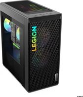 Lenovo Legion T5 26ARA8 - Towermodel - AMD Ryzen 7 7700 - NVIDIA GeForce RTX 4070 Ti - 32 GB DDR5 - 1 TB SSD - Wi-Fi 6E, Bluetooth 5.1 - Windows 11 Home - zwart