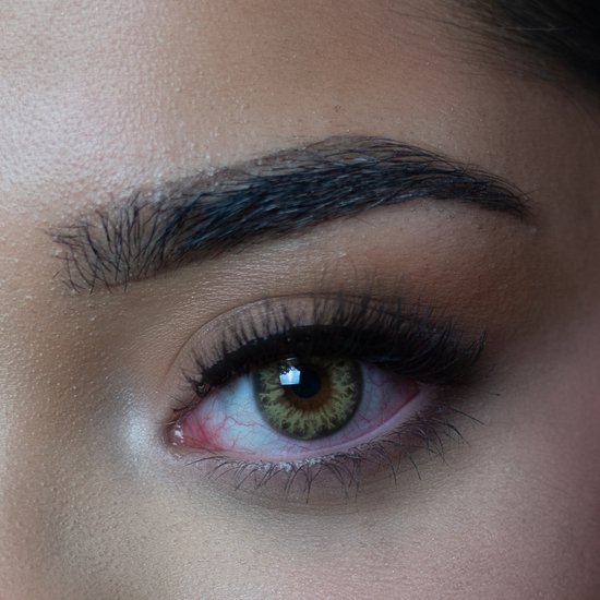 Taylor Brown Hazel -1.00 - Realistische Kleurlenzen - Bruin - Jaarlenzen - Kleurlenzen op sterkte en zonder sterkte - Dekkende/zachte lenzen - Comfortabel voor dagelijks gebruik - Halloween - Cosplay - Party
