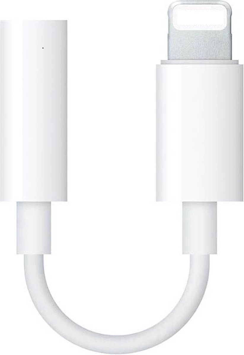 AUX naar Lightning Adapter - Geschikt voor Apple iPhone - mini jack naar Lightning adapter - 35 mm jack audio aansluiting adapter - - Merkloos