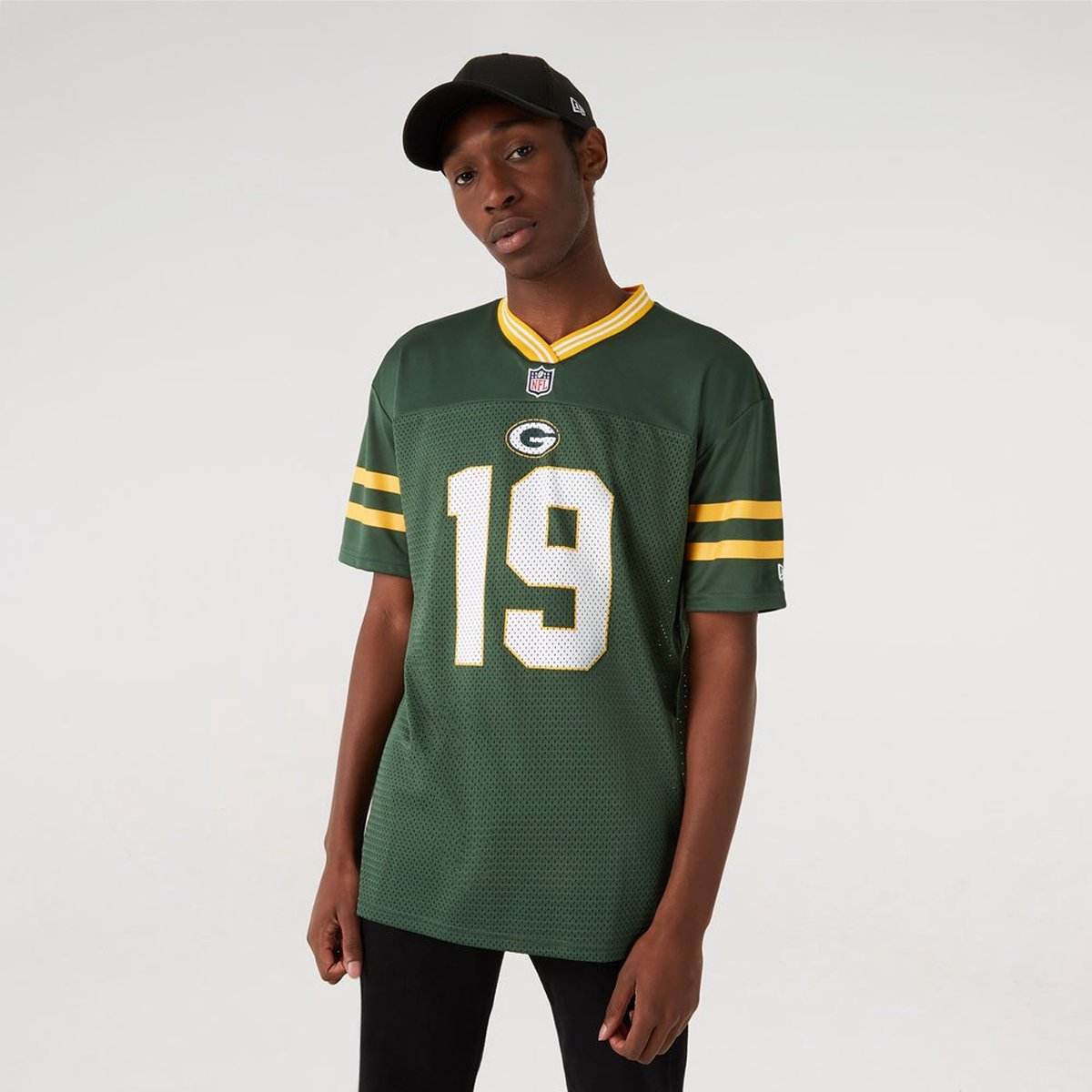 New Era Nfl Mesh Bay Packers T-shirt Met Korte Mouwen S Man Groen