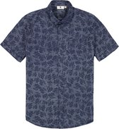 GARCIA Heren Overhemd Blauw - Maat XL