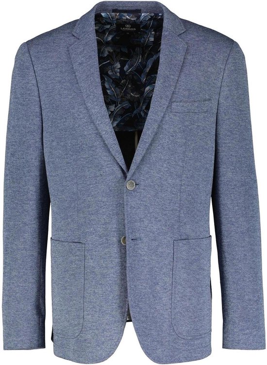 Lerros Colbert Jersey Blazer Met Zakken 2007118 485 Mannen