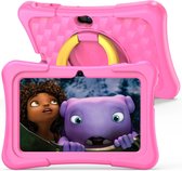 Crossover Retail® - Tablette pour enfants - Temps d'écran réglable - Incl. Logiciel éducatif - Android - Webcam - 7 pouces - 32 Go - Wifi - Bluetooth - Rose