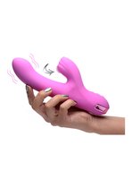 XR Brands - Silicone Pulsating and Vibrating Rabbit