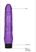 Shots - GC Dunne Realistische Dildo Vibrator - 20 cm purple