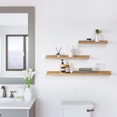 Doucheplank -badkamerrek voor aan de muur, - keuken wandrek - Wandplank / Verbluffende decoratie 60cmx10cm