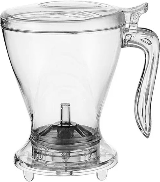 Takusan - Magic Tea Maker - teamaker - magische theezetter - theemaker - theepot (zonder logo) - 0.6l - kunststof (BPA vrij) - met extra filter en onderzetter