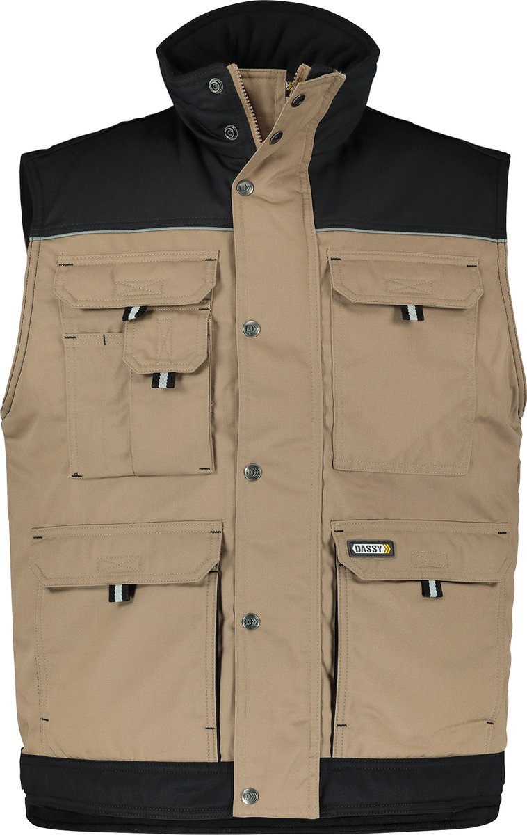Tweekleurige bodywarmer