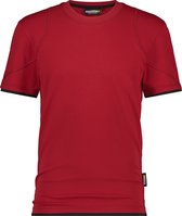 DASSY® Kinetic T-shirt - maat S - ROOD/ZWART