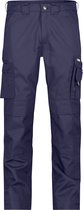Pantalon de travail Dassy Professional Workwear avec poches au genou - Bleu Marine Miami - Taille 52