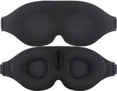 Luxe Slaapmasker - 3D Ergonomisch - 100% Verduisterend - Traagschuim - Slaap Masker - Oog Masker Mannen en Vrouwen Comfort Verstelbaar
