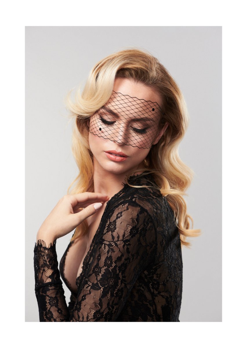 Goedkoopste Bijoux Indiscrets Louise Oogmasker - Zwart
