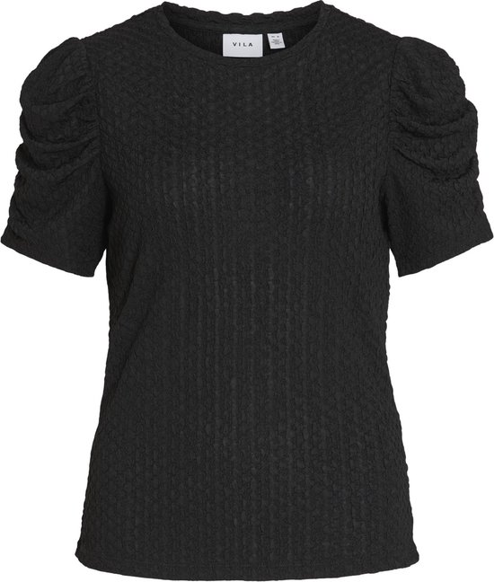 VILA VIANINE S/S PUFF SLEEVE TOP - NOOS Dames T-shirt - Maat XS