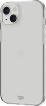Tech21 Evo Lite Clear - iPhone 15 Plus hoesje - Flexibel schokbestendig telefoonhoesje - Semi-transparent - 2,4 meter valbestendig