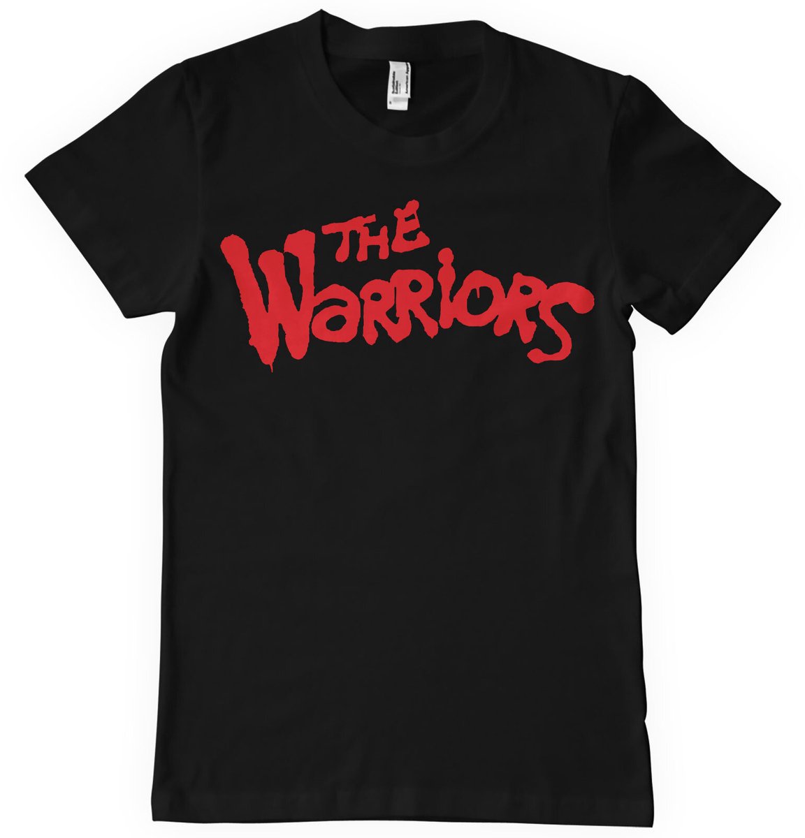 The Warriors shirt Logo with Back Print Coney Island XL Zwart