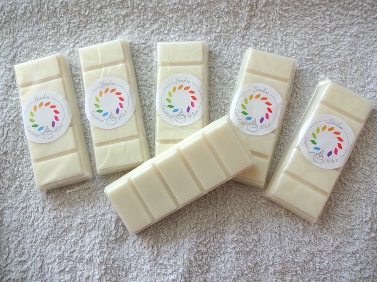 Linden - Snapbar wax melts waxmelt geur DOVE - handgemaakt - 100% sojawax - aromatic - voor geurbrander - huisparfum -