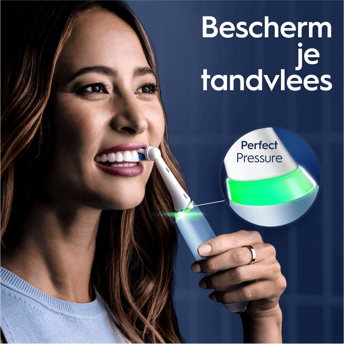 Afbeelding 2 van Oral-B iO 9 Elektrische Tandenborstel - Blauw
