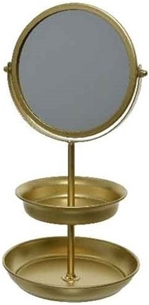 Sieraden/make-up etagere met spiegel - Woondecoratie/woonaccessoires