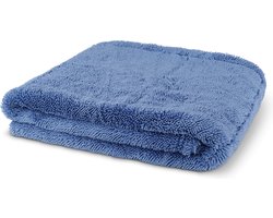 Detailing Addict Double Twist Droogdoek – 50 x 80 cm - Droogdoek Auto - Microvezel - Drying Towel - Watermagneet - Auto wassen - 1100GSM