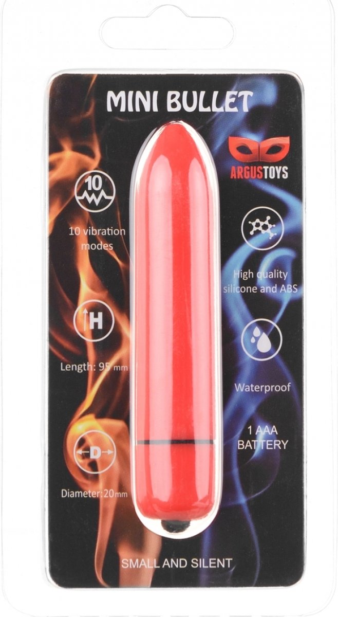 Goedkoopste Argus Sensa Spark 10 SPeed - 9.5 CM Bullet Rood