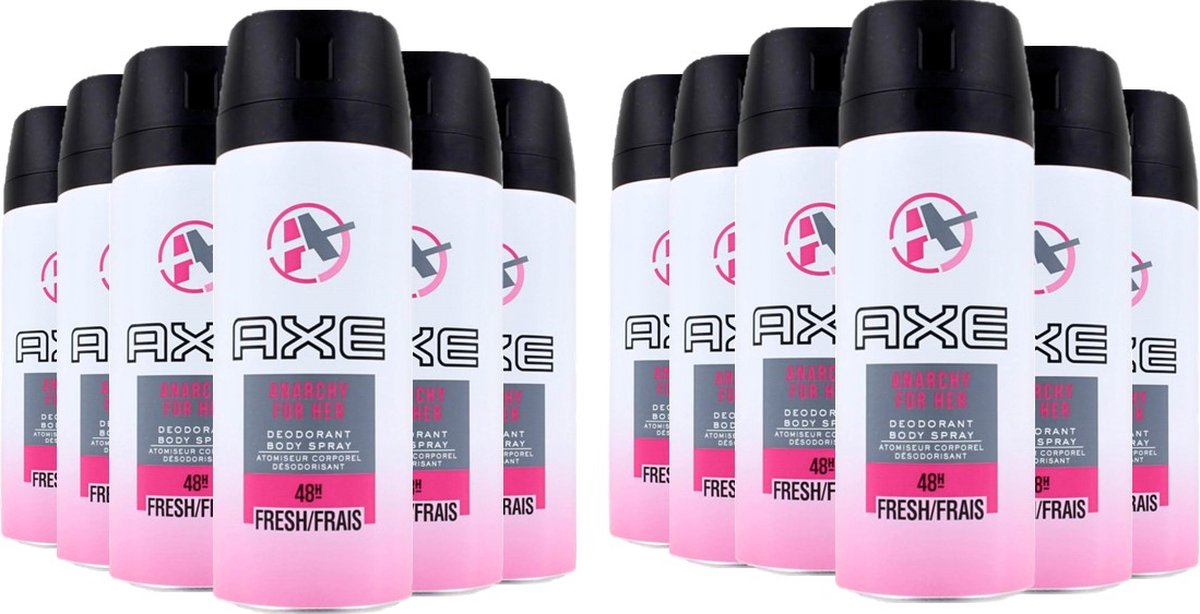 Goedkoopste Axe Deo Spray - Anarchy For Her -12 x 150 ml