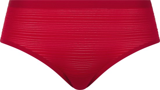 Chantelle - SoftStretch Stripes - Hipster - Rouge Passion - Taille TU