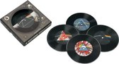 Pink Floyd Coasters - Set van 4 record coasters / onderzetters
