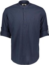 Gabbiano Overhemd Shirt 334535 Navy Mannen Maat - XL