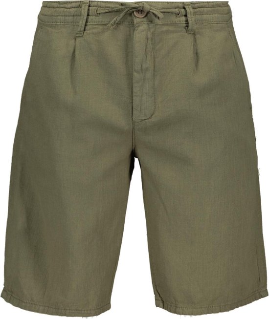 Cars Jeans Pantalon Horan Short Lin 62664 Olive 18 Taille Homme - XS