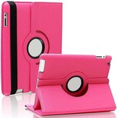Phreeze Draibare Tablethoes - Geschikt voor iPad 9.7 Hoes - 3e Generatie - Draaibaar met Standaard - Roze