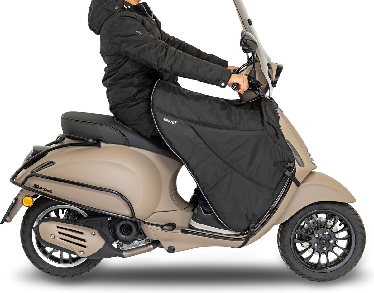 SUPER SALE Stricto Premium A++++ Zwart Scooter Beenkleed – La Souris, Santini, BTC, AGM, GTS & IVA – Waterdicht & Winddicht – Beenwarmer – Beschermingsniveau A++++ – foto 5