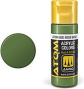 AMMO MIG 20083 ATOM - Green Base - Acryl - 20ml Verf flesje