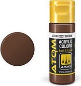 AMMO MIG 20057 ATOM - Brown - Acryl - 20ml Verf flesje