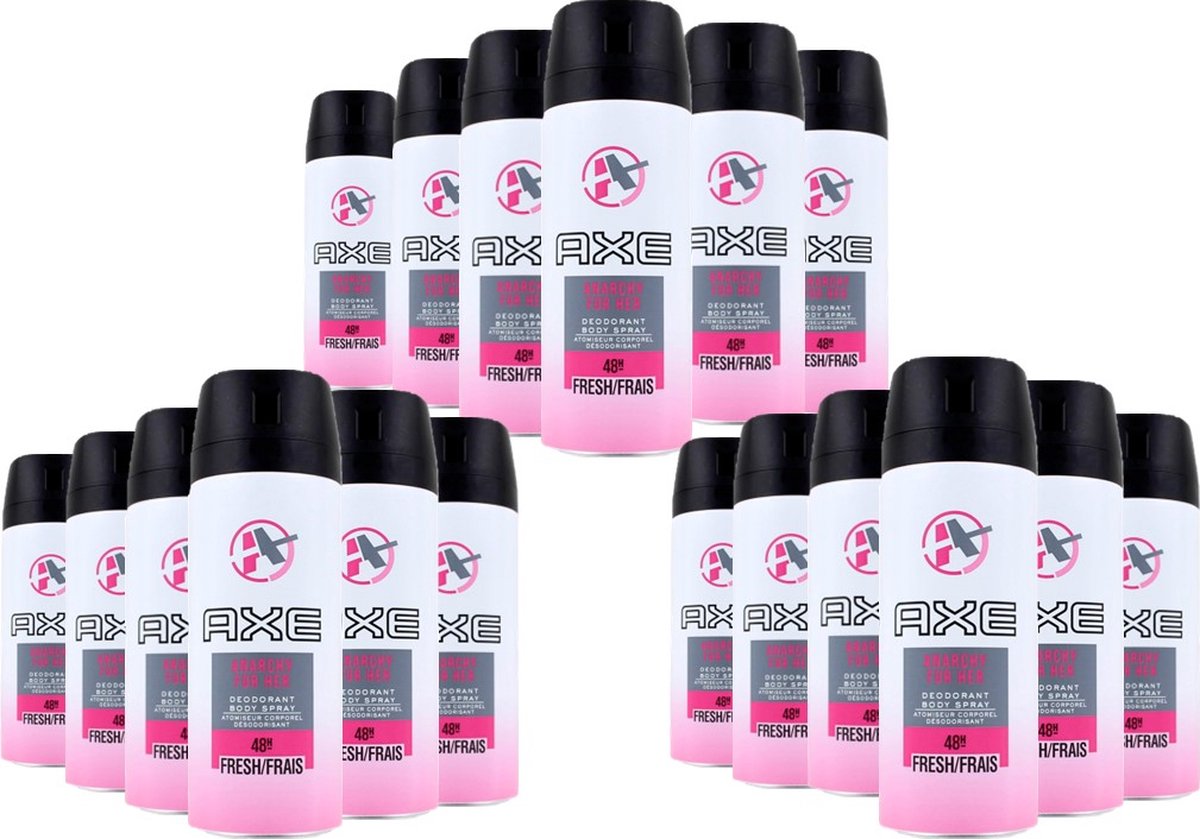 Goedkoopste AXE Deo Spray - Anarchy For Her - 18 x 150 ml