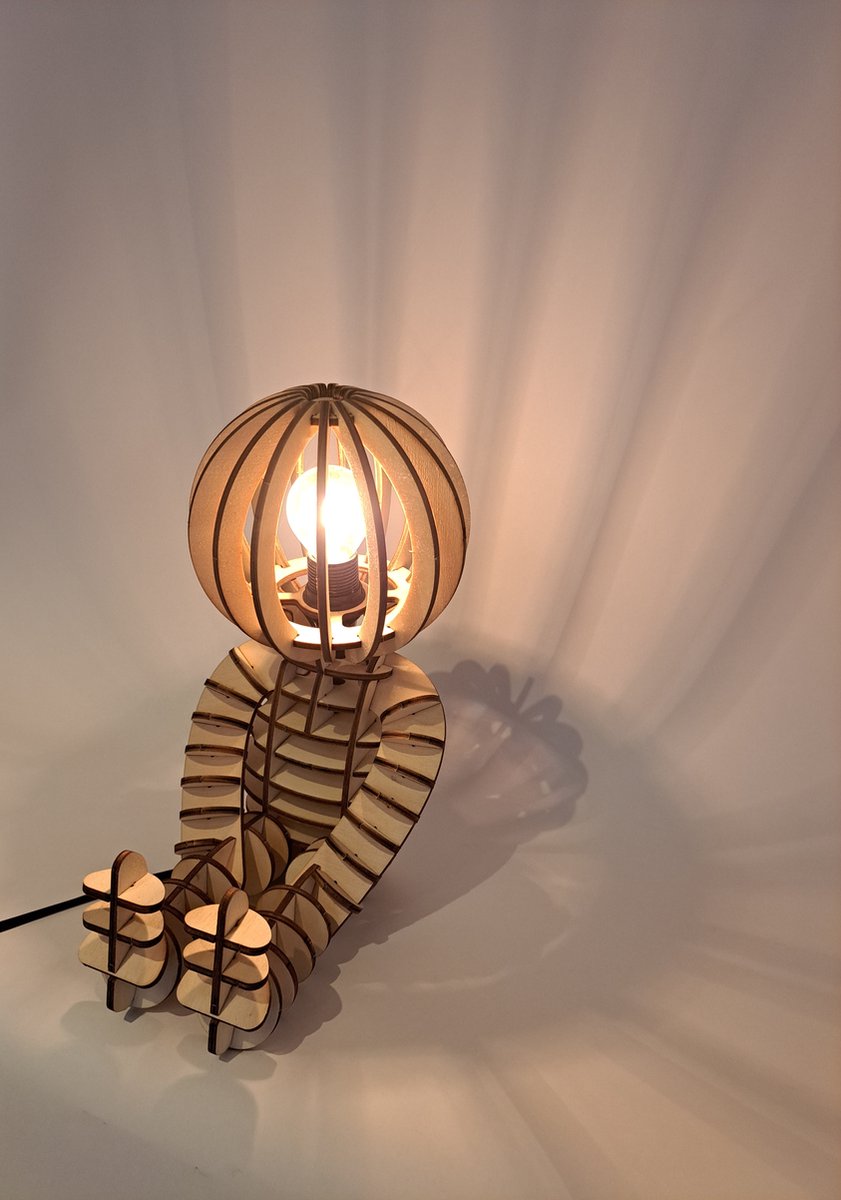 Bib lamp gestrekte benen maat S