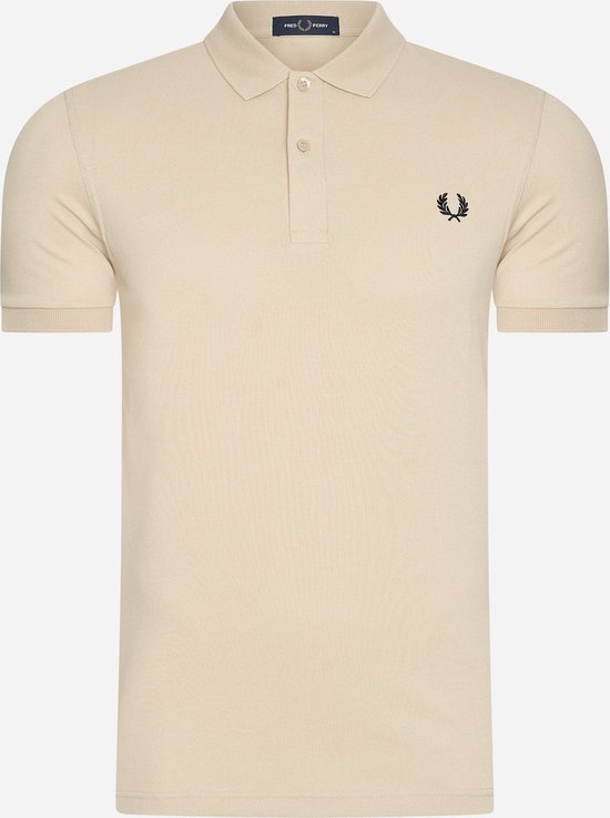 Fred Perry Chemise fred perry unie - avoine noir