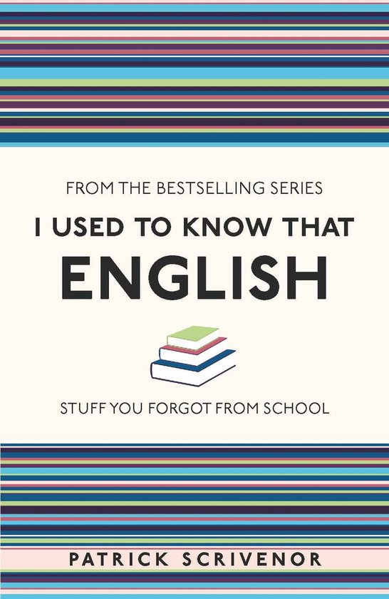I Used To Know That English - cover
