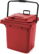 Roll box mini conteneur 45 litres rouge