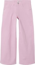 Name It Jeans Nkfrose Wide Twi Pant 1115-tp Noos 13211632 Parfait Pink Dames Maat - W122