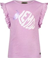 Meisjes t-shirt slub - Lilac