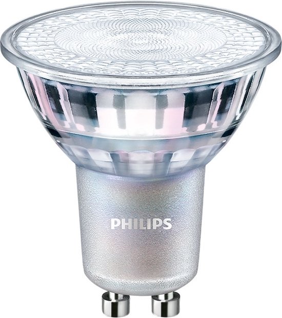 Philips Master LEDspot 4,9 W GU10 A + Lampe LED blanche
