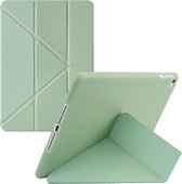 iMoshion Tablet Hoes Geschikt voor iPad Air 2 / iPad 2017 (5e generatie) / iPad 6e generatie (2018) / iPad Air - iMoshion Origami Bookcase tablet - Lichtgroen