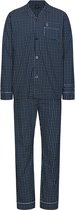 Pastunette Heren Pyjama katoen met knoopsluiting - 62 - Groen