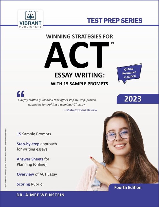 Winning Strategies For ACT Essay Writing - cover