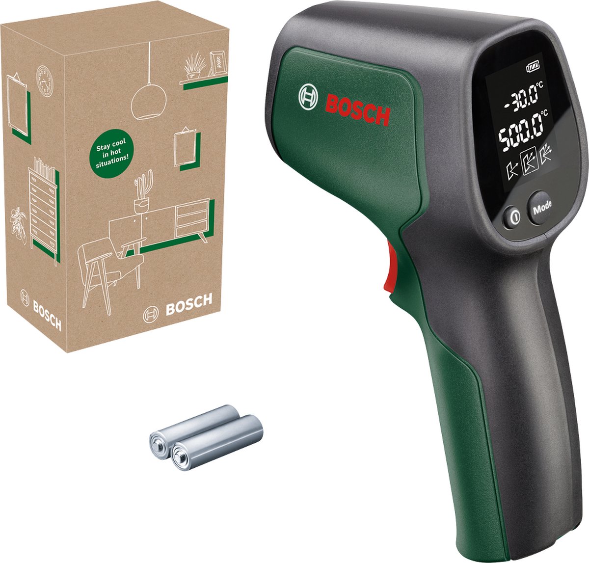 Bosch UniversalTemp Warmtemeter Inclusief Batterijen