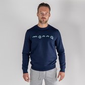 Monnq Sweater French Navy (Green)