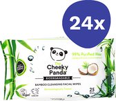 The Cheeky Panda Bamboe Gezichtsdoekjes Kokosnoot (24x25)