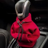 Sara Shop - Auto-accessoires beschermhoezen - versnellingspook hoes - -Interieur upgrade set - pookknop - auto versnellingspook hoodie - Rood