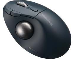 Kensington Pro Fit Ergo TB550 Trackball – Draadloos – Ergonomische en Duurzame Muis – 51% Gerecycled – Zwart